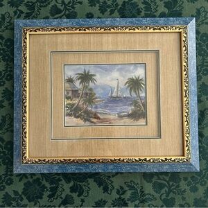 🌴 “Beach” Framed Wall Art